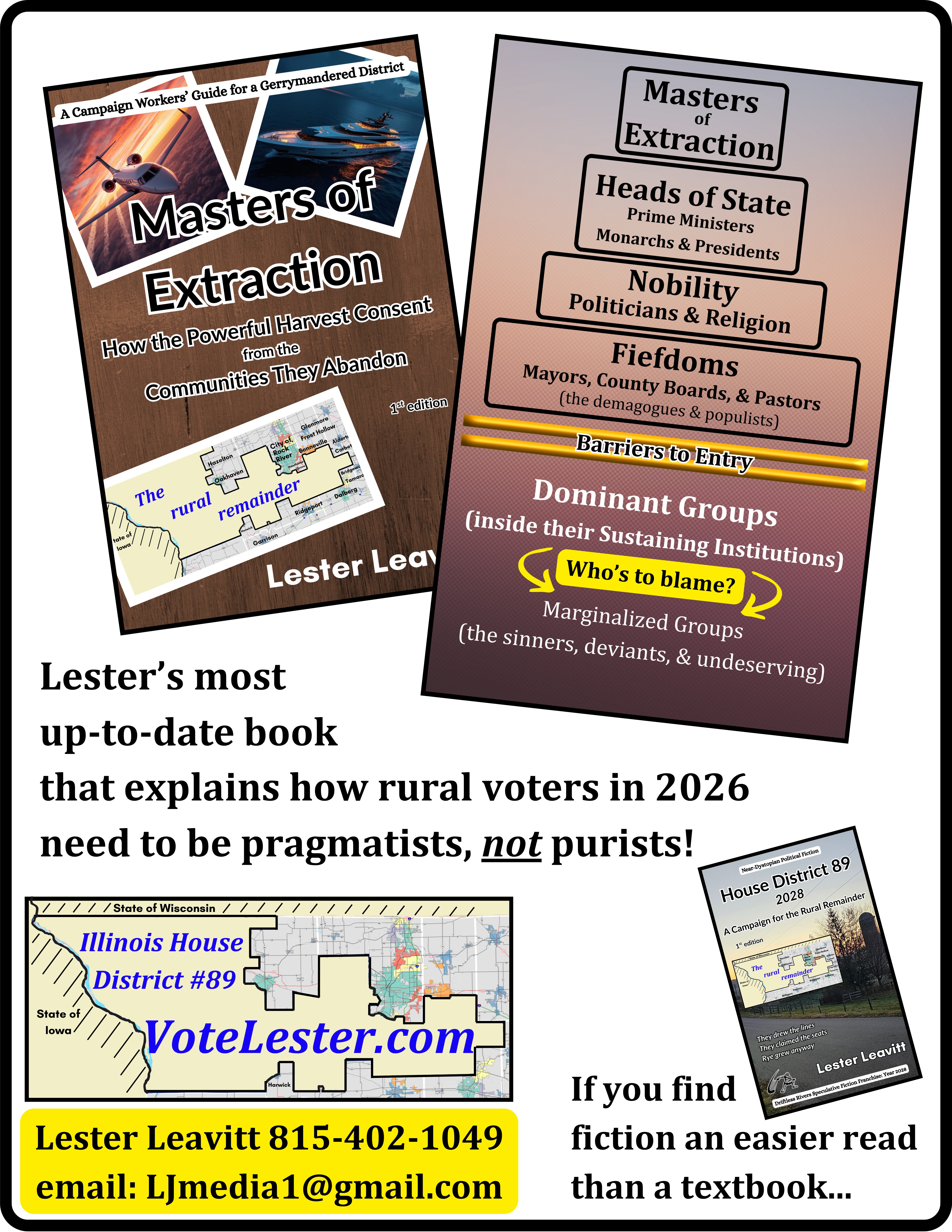 Masters of Extraction flyer
