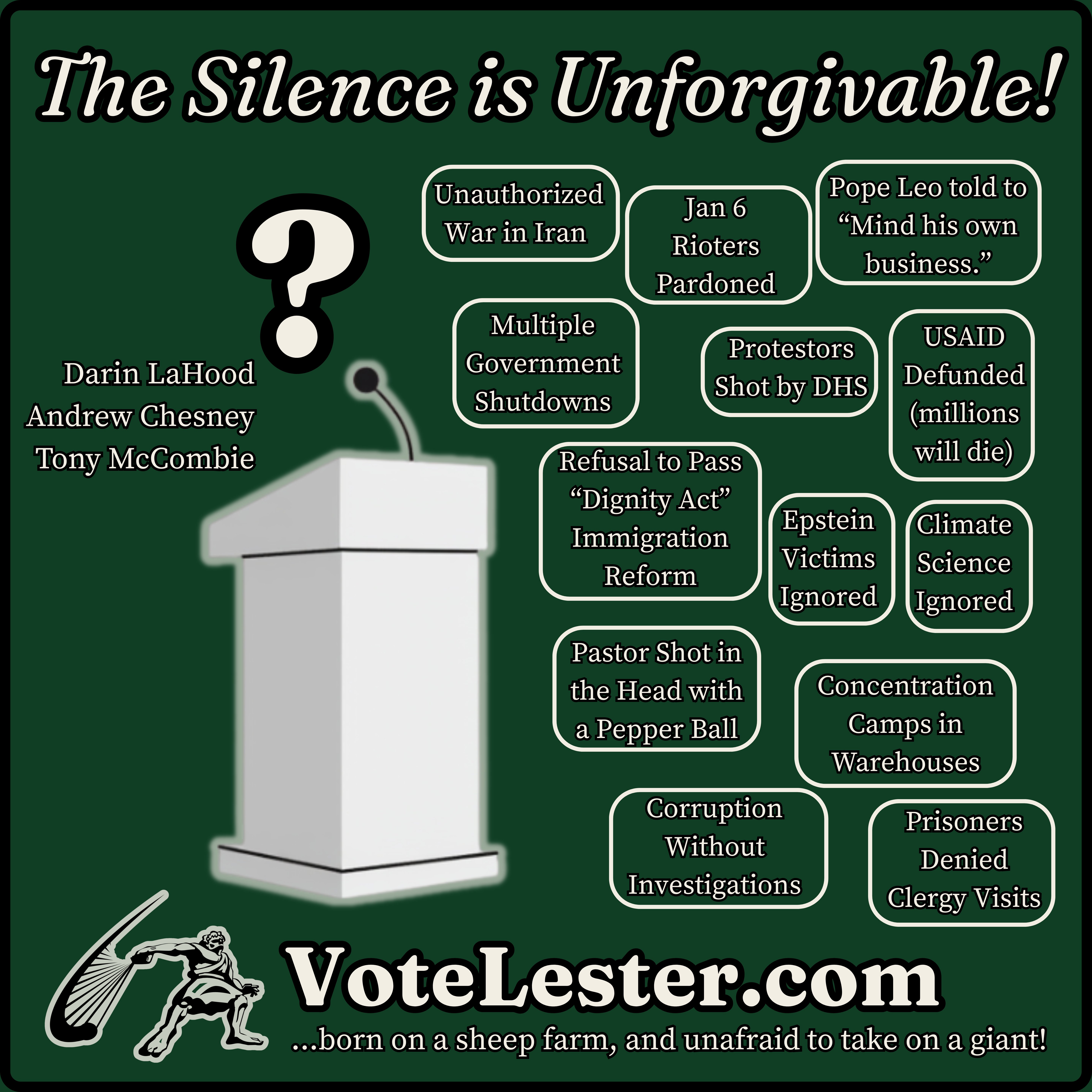 The Silence is Unforgivable